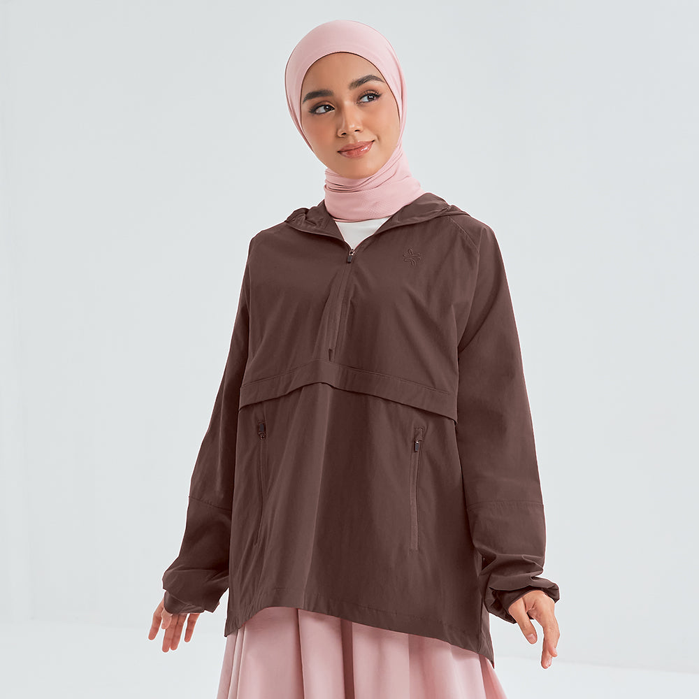 Half-Zip Parka (Ready Stock)